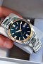 Original Quartz Men's Watch - Silver Steel Band 5 Atm Water Resistant Japanese Movement Gift Boxed Qqe2001C19 - 2