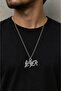 Slayer Music Band Logo Necklace Rock Metal Style Men's Gift Accessory