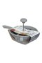 Tocător de legume 24cm, Gri - 3