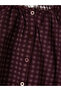 Crew Neck Plaid Girl's Shirt - 2