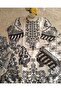 Affordable Blackwhite1 Kurtis/Pajama 3 pcs set - 2