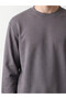 Crew Neck Men's Thick Sweatshirt - 3