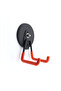 Strong magnetic hooks, garage magnetic hooks, practical hooks for hanging yard tools, extension hoses for power tools, 2-piece, 88mm base - 2