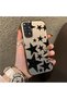 Redmi Note 11/Note 11S Compatible High Quality Flat Print Black Star Pattern Cool Silicone Case