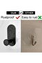 6-Pack Heavy Duty Adhesive Towel/Bathrobe Hooks, Waterproof Stainless Steel, Drill-Free Wall Coating Hooks for Bathrooms & Kitchens (Black) - 4