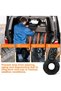 A set of 4 tire covers, 19-23 inch car tire bags, waterproof and dustproof car wheel protectors with handles, suitable for sedans and SUVs (L, Ø80cm). - 4