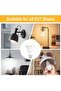 USB Rechargeable 2600mAh E27 LED Bulb Remote Timer Hook Pendant Night Light - 5