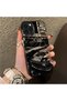 iPhone 13 Pro Max Compatible Manga Drawing Classic Car Plain Printing Quality Silicone Case