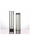 A set of 4 furniture legs - made of stainless steel - height adjustable, adjustment range 25 cm - suitable for sofas, tables, cabinets, etc. - 3