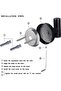 Bathroom wall hook set, kitchen towel hook, photo hook, bath towel hook SUS 304 stainless steel towel rack hooks (4 black) - 5