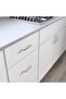 10 solid stainless steel curved handles, Ø 10 mm / center distance 64 mm / door handle stirrup handle - 5