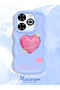 Infinix Smart 8 Plus Compatible Case with Sweet Pink Heart Motifs in Three Color Options