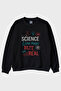 Science Like Magic Black Crew Neck Sweatshirt