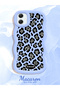 Samsung Galaxy A05 Compatible Wavy Frame Leopard Print High Quality Silicone Phone Case