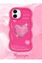 Samsung Galaxy A06 4g Compatible Case with Sweet Pink Heart Motifs in Three Color Options