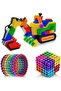 Colourful Magnetic Beads Early Education Puzzle Toy for Kids 125 pcs - 8
