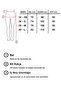Women's Water Washed Denim Fabric Jeans with Folded Front Detail Design - 6
