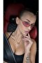 Unisex Premium Minna Y2K Sunglasses Uv400 Pink - 3