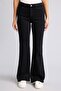 Flare Fit Jean Pants - Black - 4