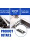 Professional Stainless Steel Ice Cube Tray - Heavy-Duty 18-Slot Non-Toxic Metal Ice Mold with Release Lever - 2