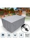 Garden Furniture Protective Cover - Waterproof Garden Furniture Cover 150x90x80 cm - Rectangular Garden Furniture Cover - Silver - Oxford Cloth -... - 6