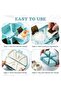 Six-in-one Rice Ball Making Kit - Triangle Sushi and Rice Ball Molds - Ideal for Picnics, Lunch Boxes, and Outings - 2
