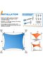 Sunshade Sail Rectangular Sunshade Awning UV-Protective Sunshade Fabric Gazebo Cover for Outdoor Terrace Garden Deck Beige 2*2m - 5