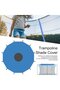 Trampoline jumping mat - Jumping mats - Trampoline Shade Cloth, 8-rib 427cm Sunshade, UV-resistant & Waterproof, Trampoline Accessory - 2