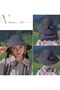 Children's sun hat, UV protection 50+, summer hat, toddler hat with neck protection, casual and lightweight, adjustable strap, suitable for ages 3-8. - 2