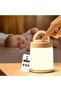 Multi-color night light for children & babies - bedside lamp - Bedroom light - remote control light - dimmable - Recharge - creates ambient lighting