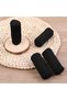 Chair leg protectors, 24-piece pack, felt furniture chair covers, anti-slip mats, suitable for chair legs, prevent scratches, black. - 4