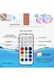 2-Pack Rechargeable IP68 Waterproof Submersible LED Lights, 16 RGB Colors, RF Remote & USB Timer for Pool, Spa & Aquarium - 3