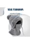 Warm knitted hat with neck warmer for women, adjustable slouch hat with fleece lining, windproof and trendy design for winter - 3