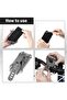 360° Silicone Mobile Phone suitable for iPhone 14/13/12/11 Samsung Smartphone 4.5 to 7.0 Inch Grey - 3
