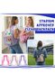 6-pack transparent backpacks, heavy-duty PVC transparent school bags for sports events and student workplaces. - 2