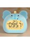 Elephant Alarm Clock - w/Night Light - Fun Digital Sleep Trainer - w/LED Display - Countdown - Recharge Bedside Alarm Clock - For Both Boys & Girls