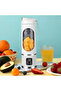Portable USB Blender, 450ml Blending Cup, 12 Ultra-Sharp Blades, For Smoothies, Creams and Juicing, White - 3