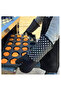 Silicone oven mitts, heat-resistant pizza oven mitts, non-slip kitchen gloves, 33cm - 4