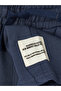Lcw Kids Navy Blue Regular Fit Elastic Waist Boys' Shorts - 5