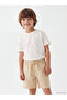 Two Mt Shop Quality Lcw Kids Yellow Plain Standard & Regular Boys' Shorts - 2
