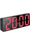 Children Alarm Clock Digital Clock LED Digital Alarm No Tick-Tock Snooze Temperature Display Adjustable Brightness Unisex Room 15.5x6x2.5cm