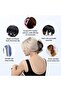 Three-piece comfortable hair clip set, ultra-soft and flexible, for thick and long hair, comfortable cloud-shaped clip, strong grip and non-slip - 5