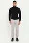 Men's Regular Fit Gray Trousers - 4
