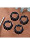 4-Piece Car Phone Holder Spares Fastening Nuts Replacing Screws 17mm Nut Ball-Fixing Adapter Head Bracket Ring DVR Charger - 5