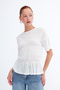 Drawstring Blouse P19574 - 2