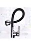Modern Pull-Down Kitchen Tap, Chrome and Black Finish, Flexible Spout - 3