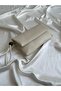 Simple Model Clutch Bag, Portfolio Bag, Handbag Cream - 2