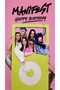 Manifest Birthday Decoration Set – 100X180 cm Banner, 40 Latex Balloons, Background Curtain, Tablecloth & Metallic Table Skirt Party Set - 3