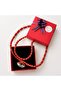 Coral Line Handmade Eye-Pointed Bead Necklace - 4