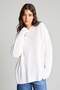 سترة تريكو أساسية ذات ياقة دائرية وأكمام طويلة من Regular Fit H6905AZ26WN - 4